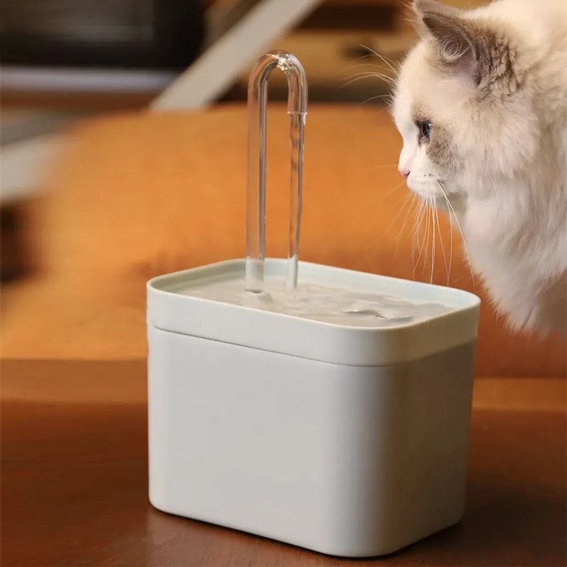 Filtro de fonte de água ultra silencioso, dispensador de água automático para cães e gatos